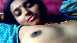 Homely Telugu Wife Shaved Pussy Finger Fucked