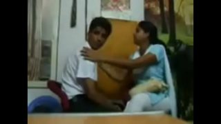 Telugu horny teen sucking penis secretly at home