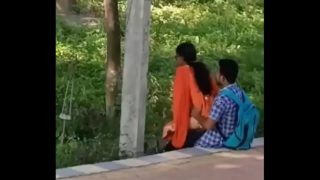 Telugu college lovers secret sex in the park