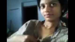Telugu college pilla showing sollu on video chat