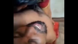 Telugu wife drinking cum of lover after wild sex
