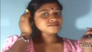 Hot telugu lanja deep sucking customers penis