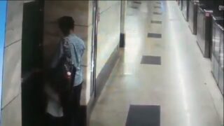 Hyderabad railways cctv lo blowjob porn