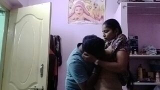 Andhra pakkainti wife tho sex chesina mms