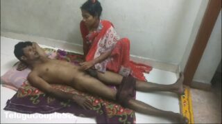 Telangana wife suba lover tho saree sex