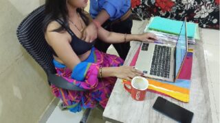 Telugu office boss lady tho hindi bf