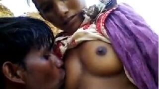 Andhra labor sucking boobs of married orissa maid